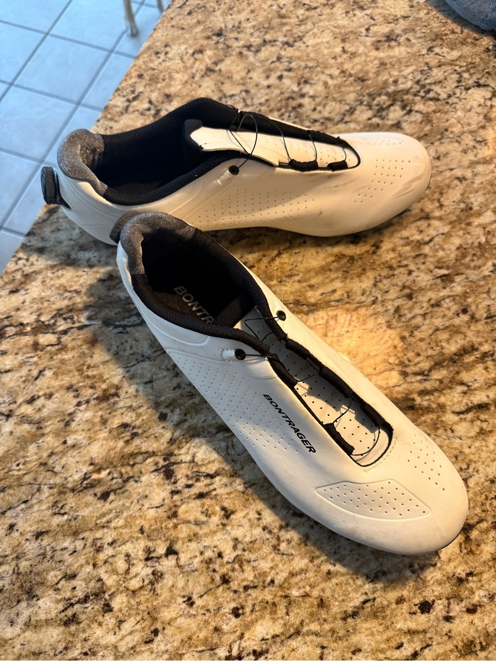 Bontrager White Road Cycling Shoes